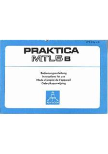 Praktica (VEB) MTL 5 B Printed Manual